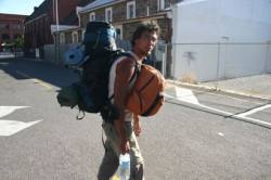 Le vrai backpacker!